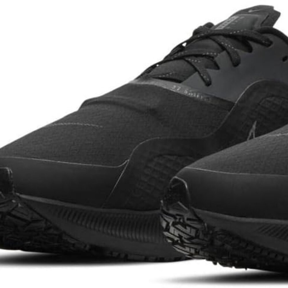 Nike Women's Black Anthracite Air Zoom Pegasus 37 Shield Gymnastics Shoes Sz 7.5